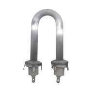 Mini Birdcage Heater Heating Tube Universal Small Sun Heater U Type6/8inch glass quartz heating tube