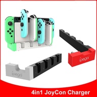 4 In 1 Joy Con Charger for Nintendo Switch Oled JoyCon Controller Dock Station Holder for Nintendo Switch Game Console Accessories