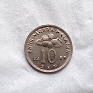 097 - koin kuno malaysia 10 sen thn 1999