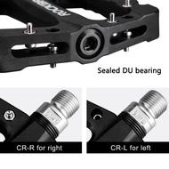 HITAM Ready- ROCKBROS PEDAL BEARING NYLON PEDAL MTB Bike Black