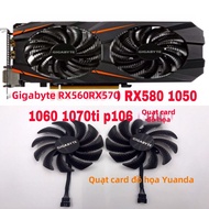 Quạt Card Đồ Họa Gigabyte RX560 RX570 RX580 1050 1060 1070ti P106 Mới Hoàn Toàn Bảo Hành Tại Cửa Hàn