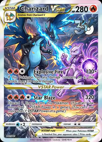 Diy Self Pokemon 30th Anniversary Comics Charizard Mega Charizard Ex Collect Signature Trading Card 