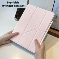 Casing Lipat Y Akrilik Tanpa Slot Pen untuk iPad 11th A16 10th Air 11(M2,M3)  7/8/9th 10.2 Pro 11 mi