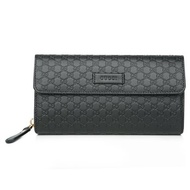 Gucci Gucci Bifold Long Wallet 449364 Black