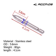12pcs ID4.2 mm DIY50 60 70 80 90 100 110 120 Grain Stainless Steel Bullet Point Tip Arrow Head Acces