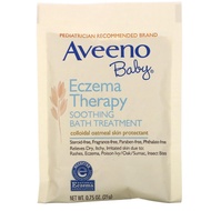 Aveeno Baby Eczema Therapy Soothing Bath Treatment
