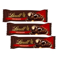 [Lindt瑞士蓮] 榛果夾餡黑巧克力3入組(105g)