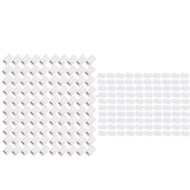 BT Shielded RJ45 Cat6 Pass Through Connector 3 Prong 8P8C Modular Plugs for Solid Wire and Standard 