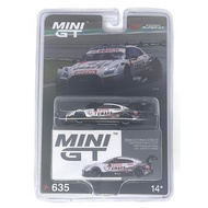 TrueScale Miniatures MINI GT 1/64 Nissan GT-R Nismo GT500 SUPER GT Series 2021#3 NDDP Racing with B-