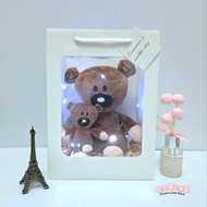Cute Doudou Bear Doll~Mr. Doll~Doudou Gift Bag~Teddy~Doudou Charm~~ Mr. Doudou~Teddy Doll~Birthday