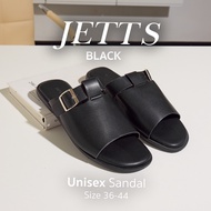 JETTS SANDAL สีminimal ร้องเท้าแตะนุ่มฟูหัวเข็มขัด BIGSIZE