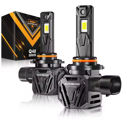AUXBEAM 30000LM 120W LED Headlight Bulbs 9004 9005 9006 9007 H4 H11 H13 6500K Cool White Ultra-High 