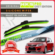 Saga FLX Wiper Silicone Original HKS 1 Pair Size 22"+17" Made in Japan saga flx