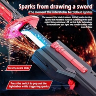 Colorful Streamer Glowing Spark blade Sword Toys with Spark & Smoke Effect Light Sword Collectible C