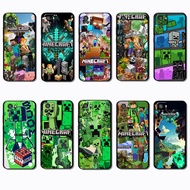 Soft black phone case for Xiaomi Redmi Note 8T 9 Pro Max 9S 9T 10 10S Minecraft game caseg