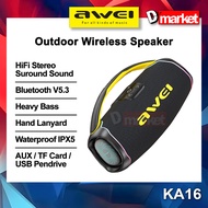 Awei KA16 Wireless Speaker Heavy Bass Stereo Sound Portable Outdoor Speaker Bluetooth Speaker Awei S