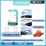 Joyroom Model Fast Data Charging Cable S-A45 Ben Series 60W Knitted For iphone 12/13/15/16/17 (Type-