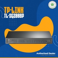 TP-Link TL-SG2008P JetStream 8-Port Gigabit Smart Switch with 62W 4-Port PoE+