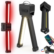 Gym Lamp, Portable Gym Lighting for Posing, Magnetic Work Light Rechargeable, 180°Rotate Foldable Ca