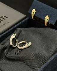 【全新】APM Monaco綠眼靈蛇耳環耳環耳環耳飾