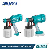 Total 450W Corded Spray Gun & 20V Cordless Spray Gun | TT3506 & TSGLI2001 | Paint Sprayer | Industri