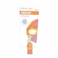 Osram W21W 12V 21W ORIGINAL Bulb - Yellow (Amber/Orange)