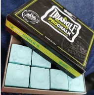 ชอล์กฝนหัวคิว  ชอล์ก Triangle Pro Chalk (12 ก้อน/กล่อง) **มีให้เลือก 2 สี**