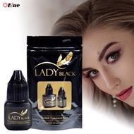 Lady Black Glue 1 bottle 5ml eyelash glue fast drying eyelash glue eyelash glue eyelash tape safety 