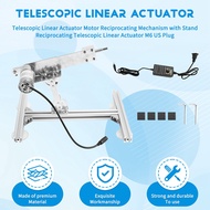 Telescopic Linear Actuator Motor Reciprocating Mechanism with Stand M6 US Plug Reciprocating Telesco