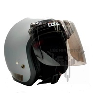 100% Original Magnum M8 3 Button Helmet with visor ( Matt Grey ), Helmet + Tinted visor