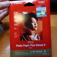 包平郵 Canon PP-201 相紙 4吋x6吋 20張 PIXMA Photo Paper Plus Glossy II Printer 打印機適用