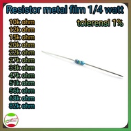 Metal film Resistor 1/ 4 watt 10k to 82k ohm