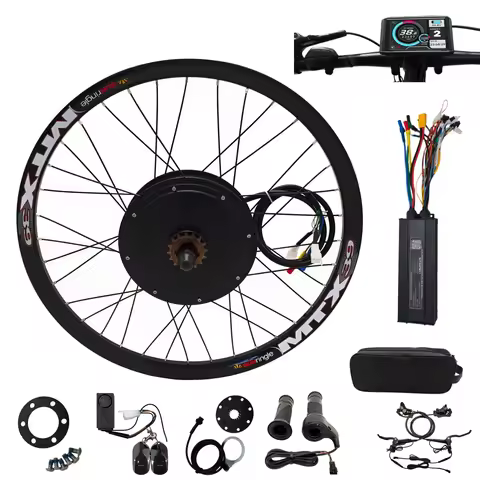 48-72V 3000W 20-29 Inch Electric Bike Rear Wheel Conversion Kit