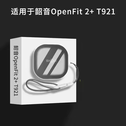 For SHOKZ OpenFit 2+ T921 Clear Case Protective Transparent TPU Covers OpenFit Air Bluetooth Earphon