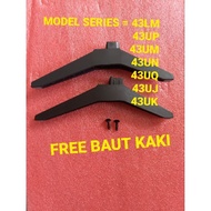 43 INC TV LEG - LED TV - LG - FOR MODEL - 43UT8050 / 43UT80 43UQ8050 / 43UR7500PSC / 43UR8050 / 43NA