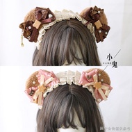 [Japanese Lolita Hair Accessories] Lolita Lolita Bear Ears Headband Headband Cute Hairpin Female Hea