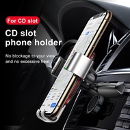 ♛☁Pemegang Telefon Kereta Baseus Gravity Sokongan Pendakap Kereta Telefon Pintar CD Slot Lekapkan Pemegang Telefon Mudah