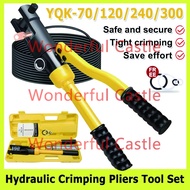 Hydraulic Crimping Pliers Tool Kit YQK Series Cable Lug Terminal Crimping Pliers Cable Crimper