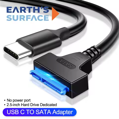SATA to USB3.0 Cable USB Type C to SATA III Hard Driver Adapter 2.5 Inch External HDD SSD USB C to S