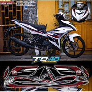 [TB] Exciter 150 Y15ZR full white stamp