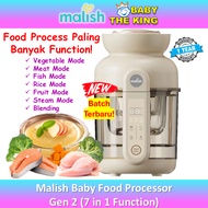 [NEW] [MASAK MAKANAN BAYI] Malish Smart Multi-Functional Baby Food Processor Gen 2