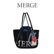 MERGE A DAY BAG Medium Black merge กระเป๋า size M