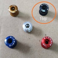LitePro Alloy Chainring Bolt 7075 1pc bolt