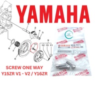 ORIGINAL SCREW ONE WAY STARTER SKRU ONE WAY MAGNET YAMAHA Y15ZR Y15 ZR V1 V2 Y16ZR Y16 ZR STARTER ON
