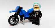 Lego Minifigure 警察連電單車