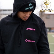 HITAM Hoodie Affinity Cadence Linked Black Hoodie Affinity Cadence Collection Black Bicycle Empire