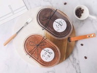 50 cái hộp oval nhựa trong W150G hay HT150G đựng bánh mousse tiramisu bánh các loại