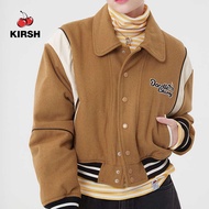 [KIRSH] DOODLE CHERRY VARSITY JACKET |22AW |