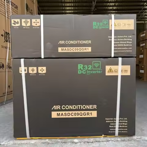 Air Conditioner Split System 9000btu 12000btu 18000btu 24000btu Stock Supply 220V 50hz Cool/heat DC 