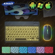 Backlit Teclado Bluetooth-compatible Keyboard For Android Windows iOS Phone Tablet Wireless Keyboard and Mouse For Samsung